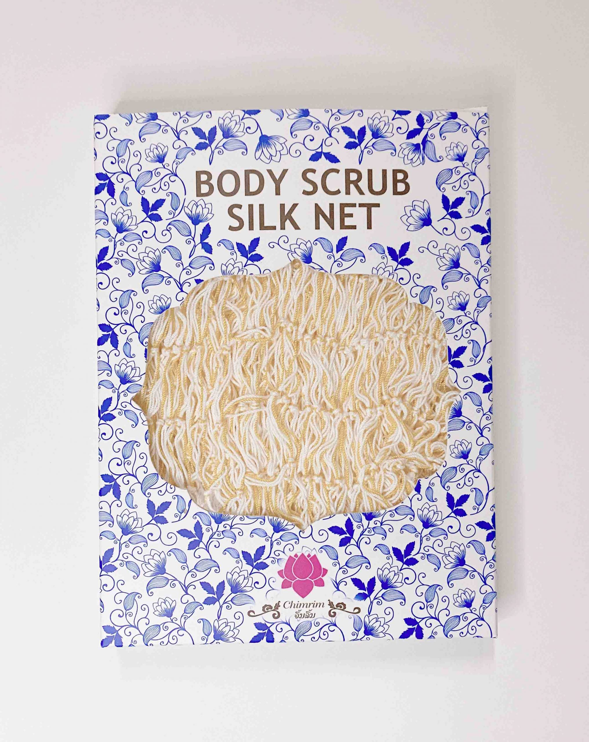 Body Scrub Silk Net Yellow – Chimrim Body Scrub Silk Net Yellow – Chimrim